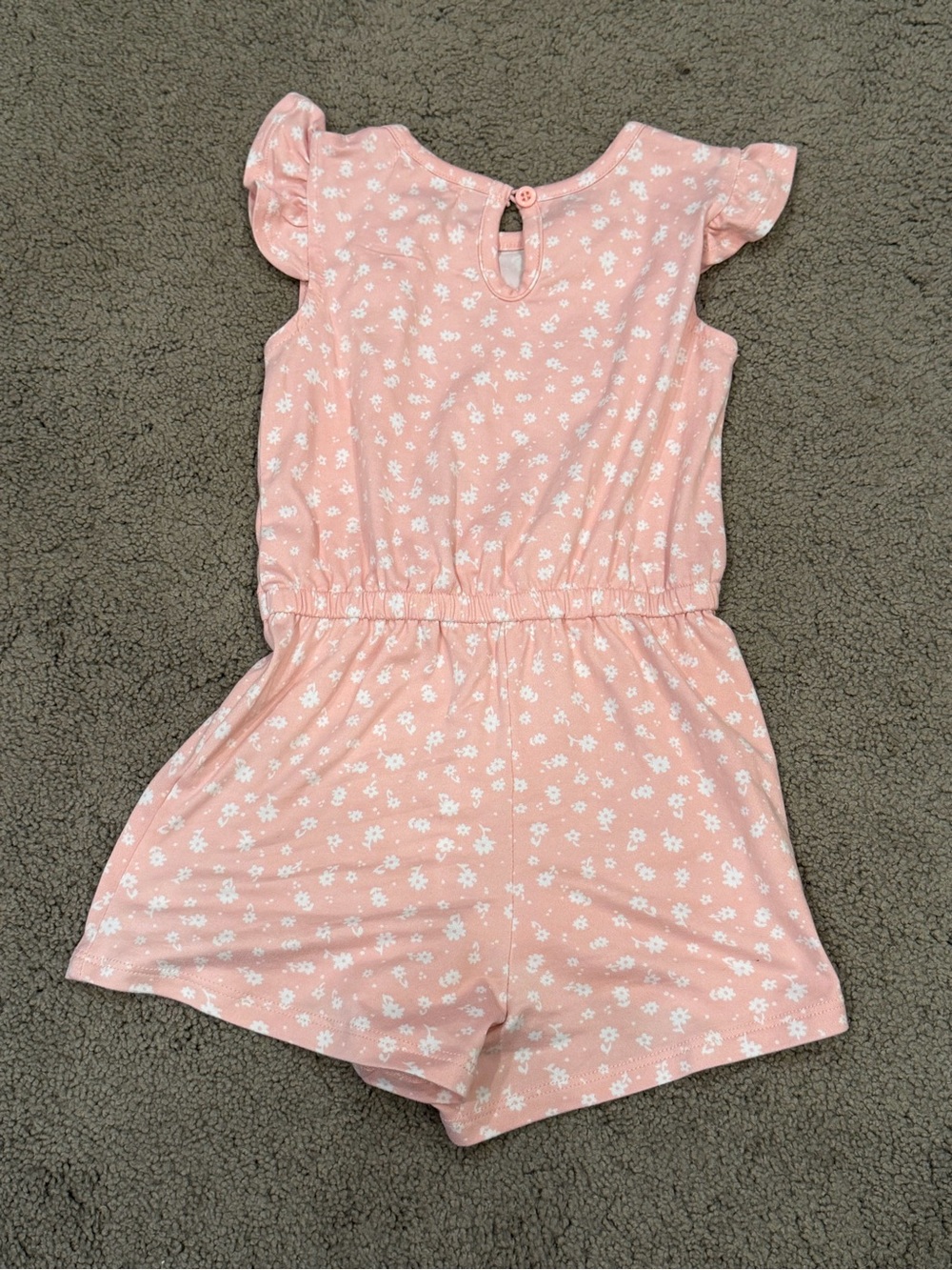 Pink Floral Romper - Picture 5 of 5